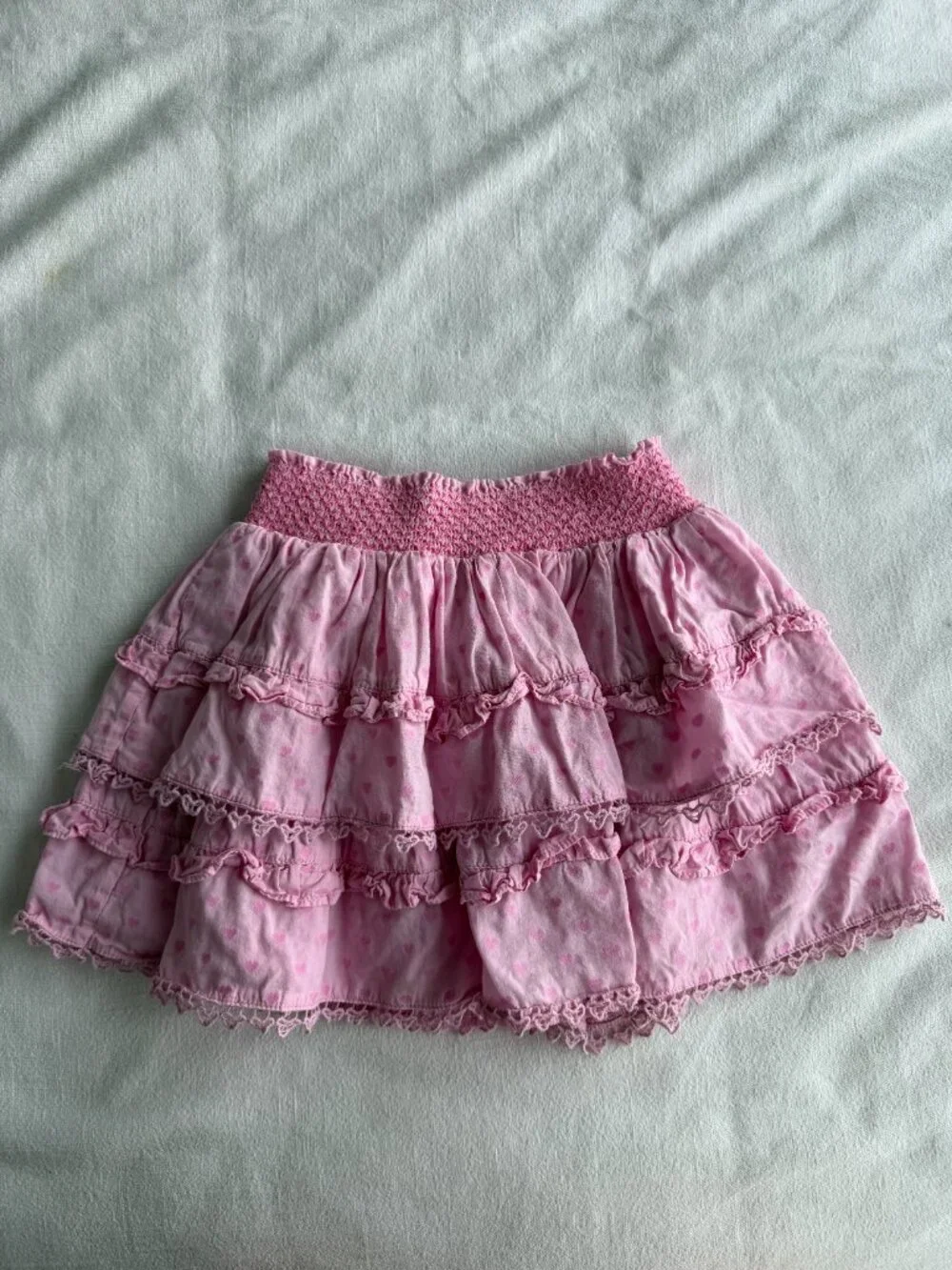 LoveShackFancy x American Girl Doll Girls Rosy Ruffle Billy Skirt